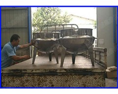 肉制品立式夾層鍋/蒸煮發(fā)貨了 感謝棗莊客戶的支持