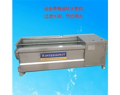 毛刷清洗去皮機器具體操作步驟