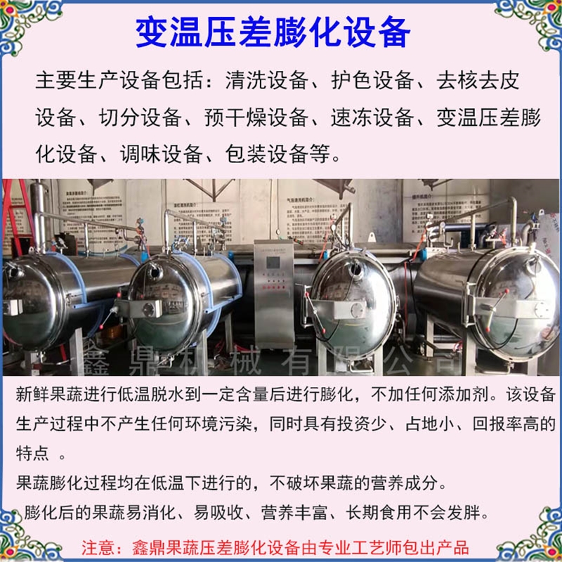 鑫鼎全自動(dòng)果蔬膨化機(jī)價(jià)格 