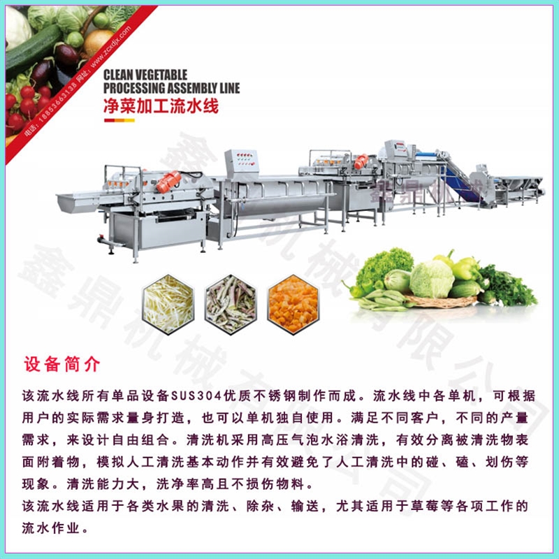 凈菜加工自動(dòng)化加工設(shè)備