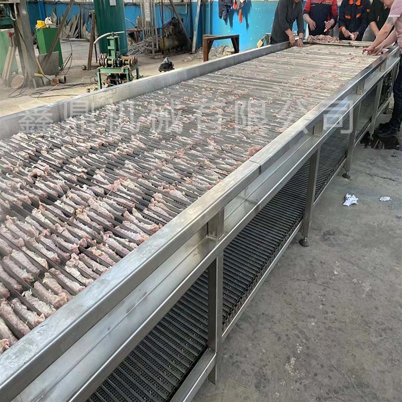 雞脖定型油炸加工設(shè)備多少錢