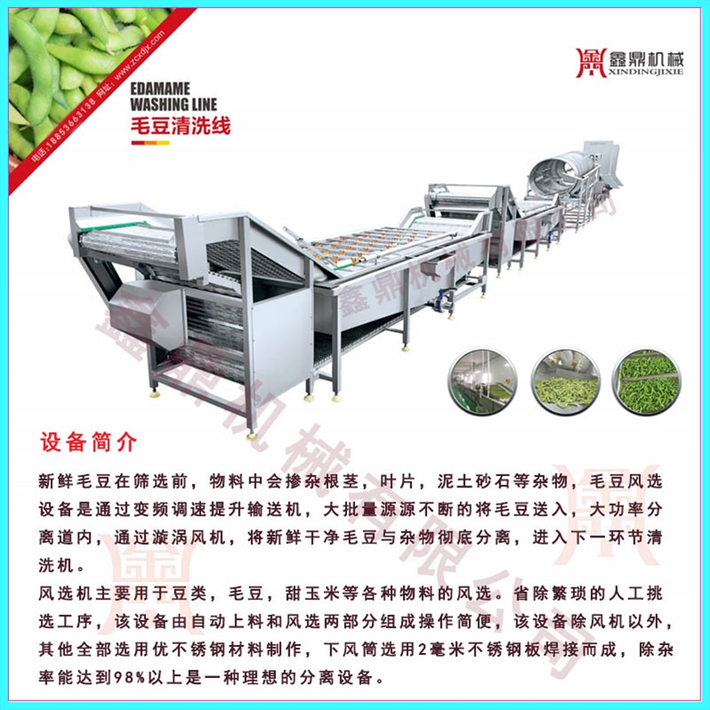 鹵煮毛豆生產(chǎn)全套設(shè)備多少錢